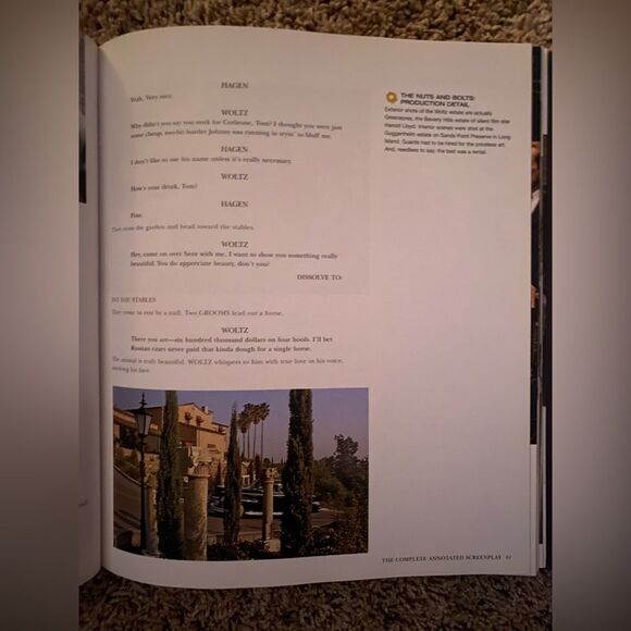 THE ANNOTATED GODFATHER - Complete Screenplay: hardcover book - Picture 8 of 13